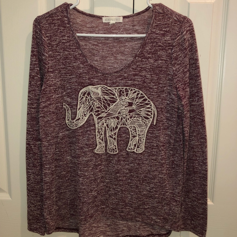 Super cute long sleeve! Thin but good to wear!